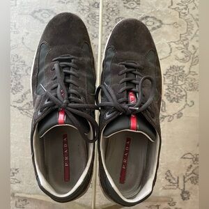 Suede Prada sneakers men’s 10